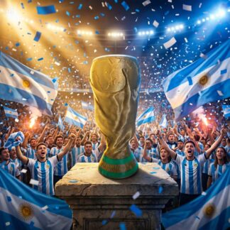 Vaso fernetero copa del mundo 500 ML